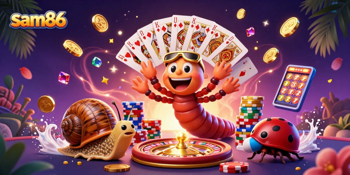 Experience thrilling gameplay at sam86, where animated characters bring casino excitement to life!