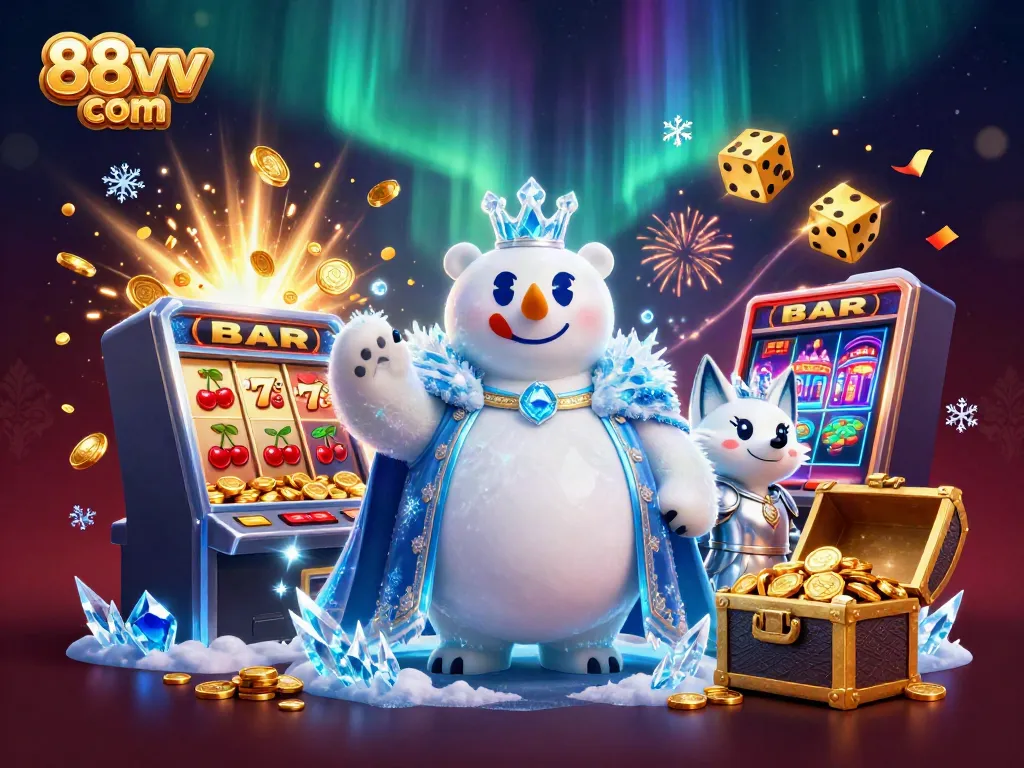 Engage in thrilling slots with 88vv com as ice king polar bear and snow fox bring jackpots to life.