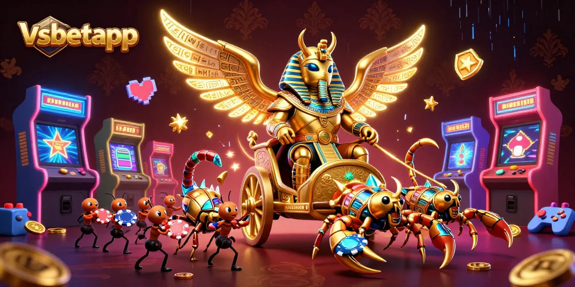 Engage with the thrilling gaming experience at vsbetapp featuring vibrant 3D casino elements and dynamic characters.