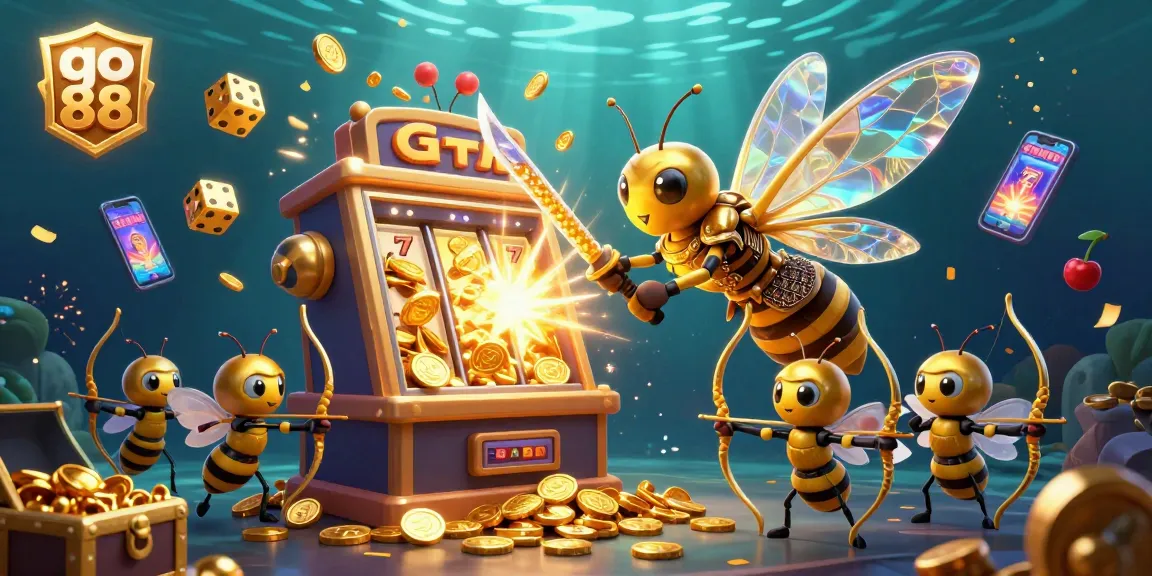 Experience thrilling gameplay with go 88 as golden hornet warriors and jackpots come to life in a magical casino world.