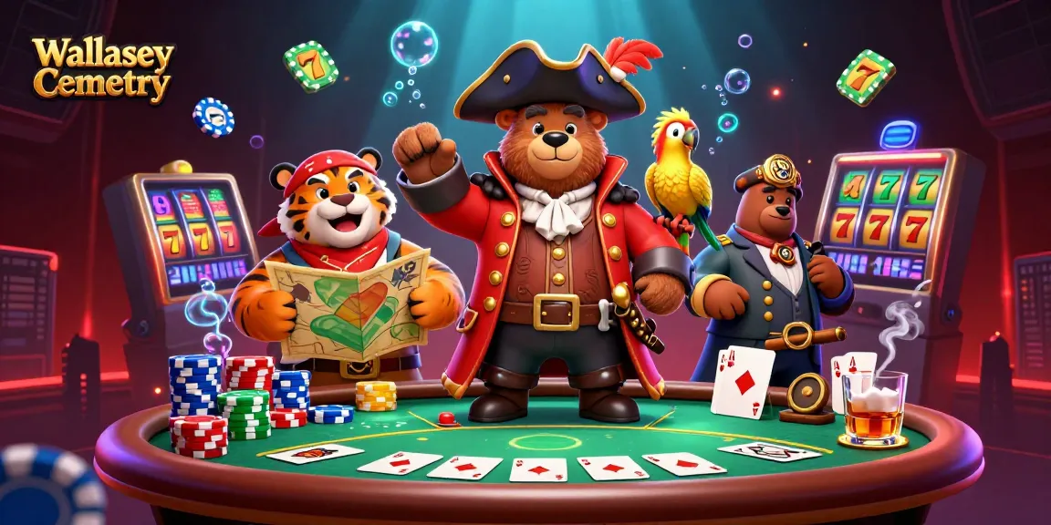 Experience thrilling games at Wallasey Cemetery casino with vibrant poker action and dynamic elements.