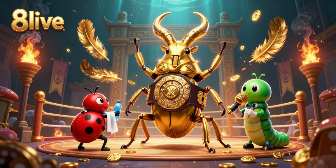 Experience thrilling gameplay at 8live with vibrant characters and dynamic gaming elements.