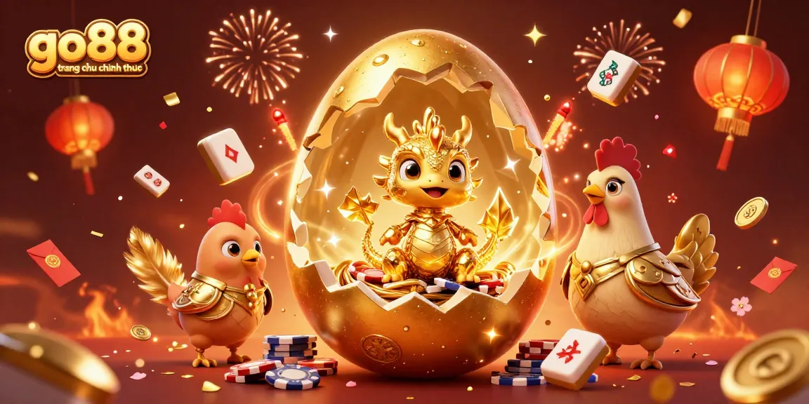 Engage with exciting gaming at go88 trang chu chinh thuc with stunning visuals of a golden dragon revealed in an animated scene.