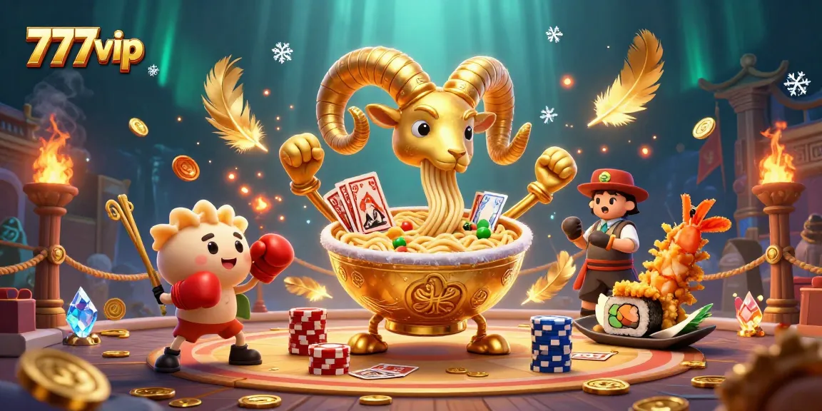 Experience the excitement of 777vip with a vibrant scene featuring characters and casino elements in action.