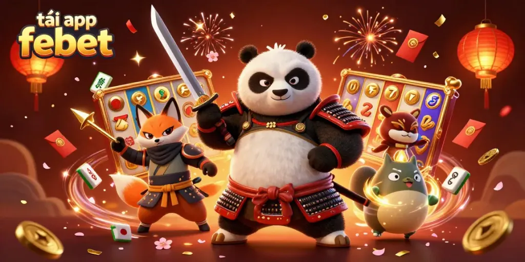 Engage in exciting gameplay with tải app febet, featuring dynamic characters and vibrant casino elements.