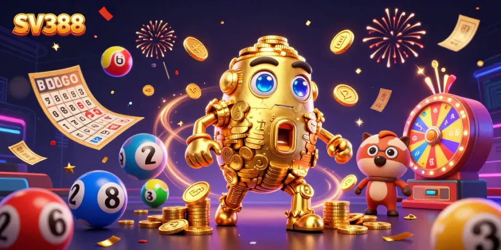 Engage with the vibrant SV388 casino world featuring dynamic characters and immersive elements.