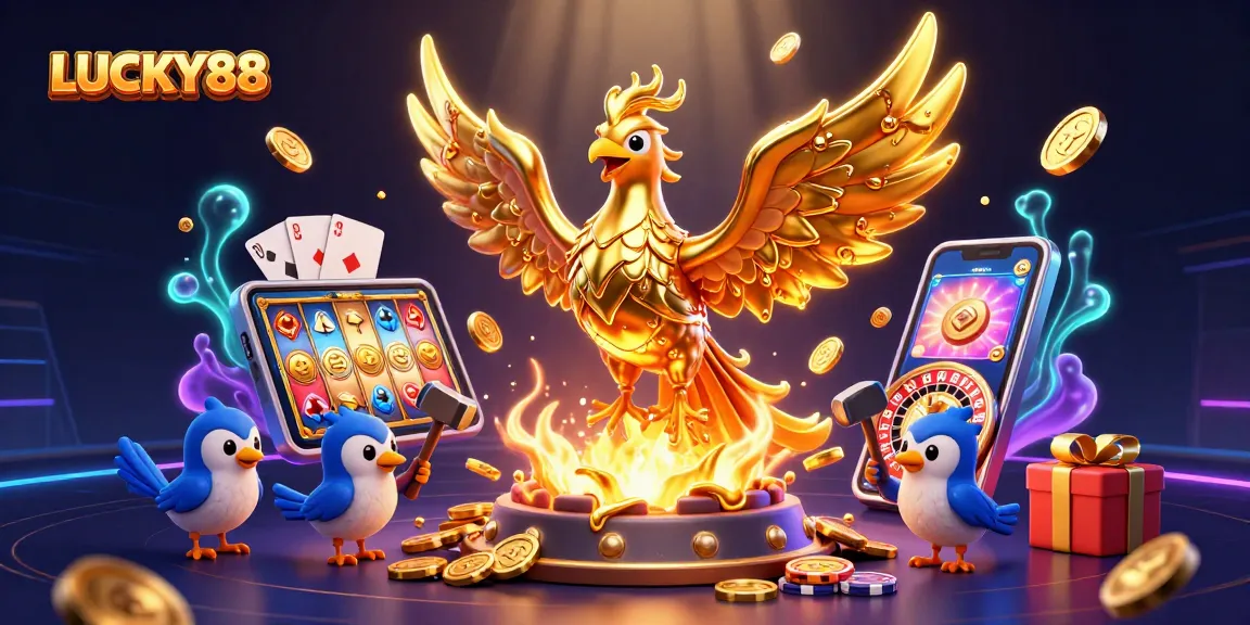 Experience luck at LUCKY88 with thrilling slot moments and golden rewards exploding!