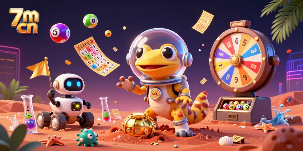 Experience thrilling excitement with 7m cn as a Martian gecko explores a hidden casino with vibrant games.